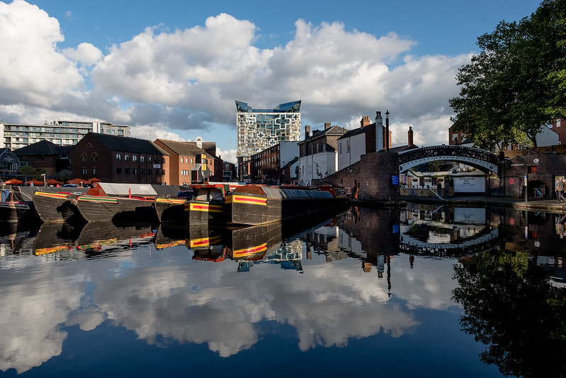 Photo of canal boats