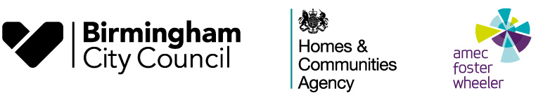 Birmingham City Council in partnership with the Homes & Communities Agency & amec foster wheeler